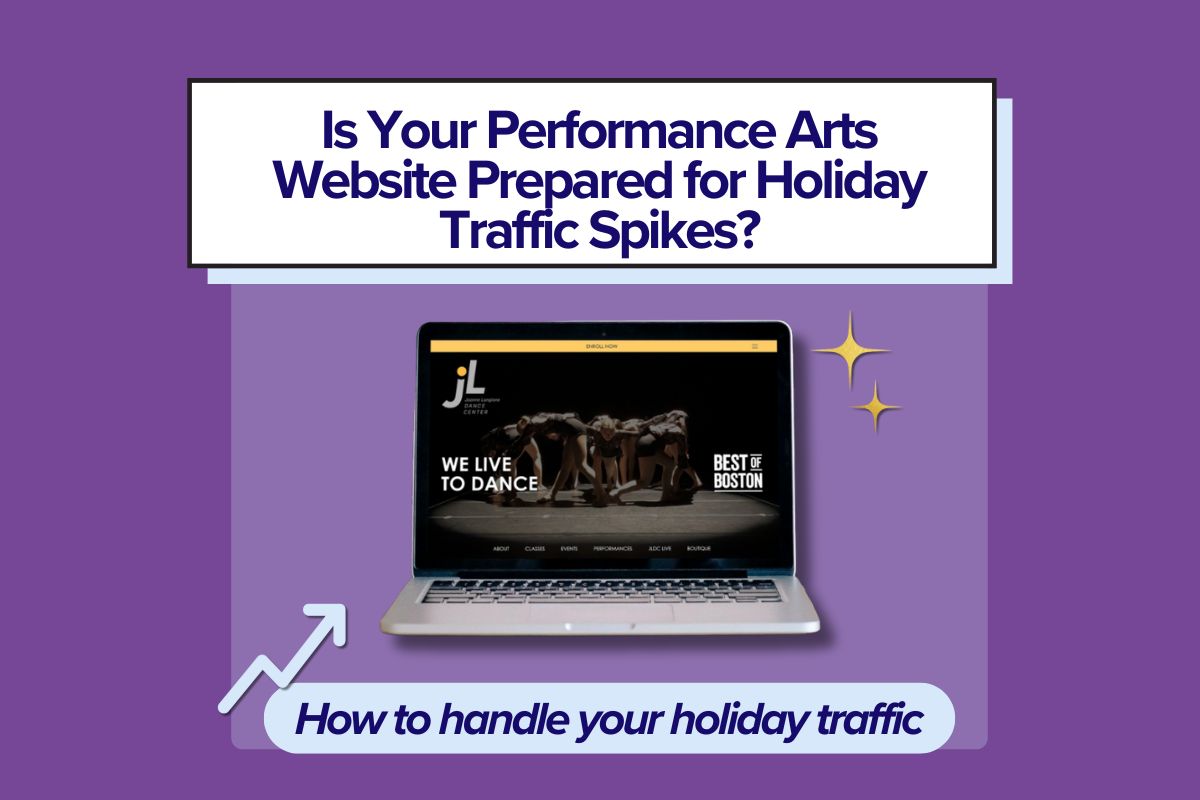 Performance Arts Website Example