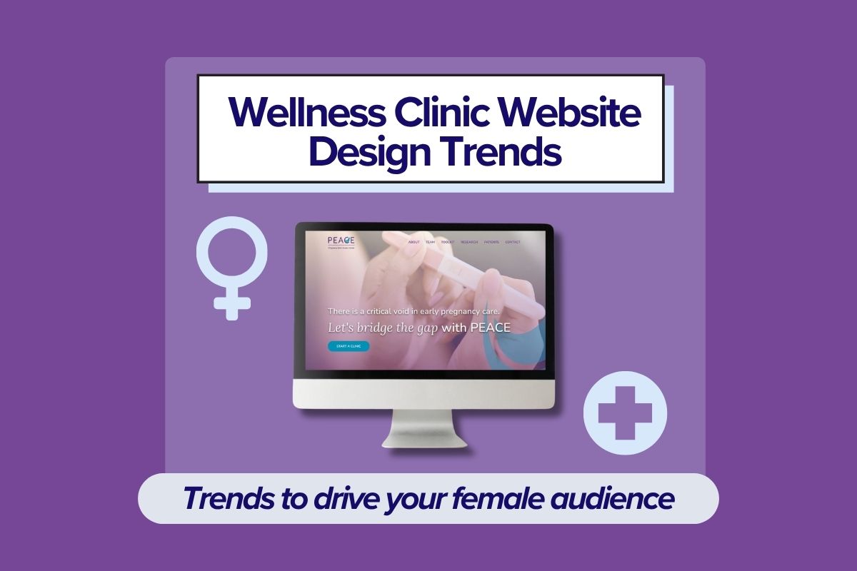 Women's Health and Wellness Clinic Website design trends Blog Post Image
